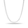 LeCalla Links 925 Sterling Silver 16 Inches Italian Fox-Tail Rope Chain Necklace for Teen and Women's 