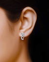 925 Sterling Silver Studded Necklace Set for Women