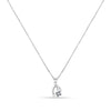 925 Sterling Silver Heart Pendant Necklace for Teen Women
