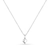 925 Sterling Silver Stylish Love Heart Pendant Necklace for Teen Women