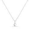 925 Sterling Silver Stylish Love Heart Pendant Necklace for Teen Women