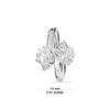 925 Sterling Silver Designer Corn Shell Toerings for Women